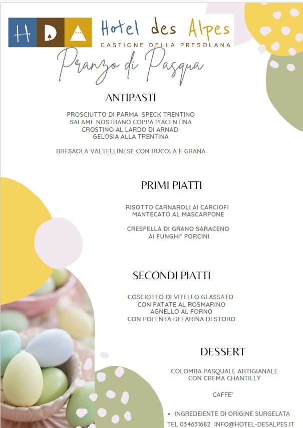 pranzo pasqua